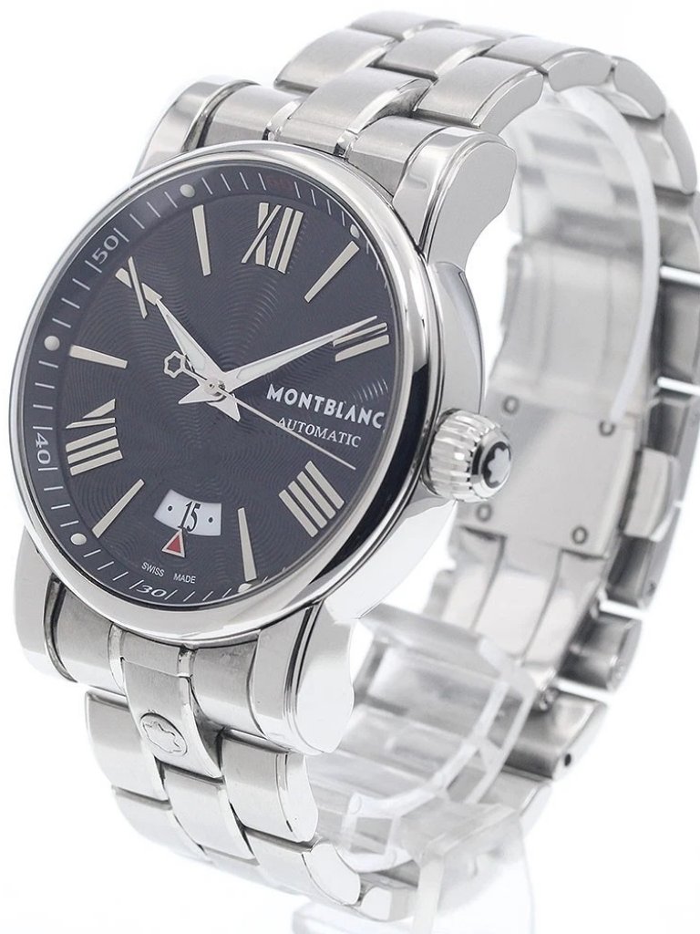 Montblanc Star 7102 Date Black Dial Automatic Mens Watch951050